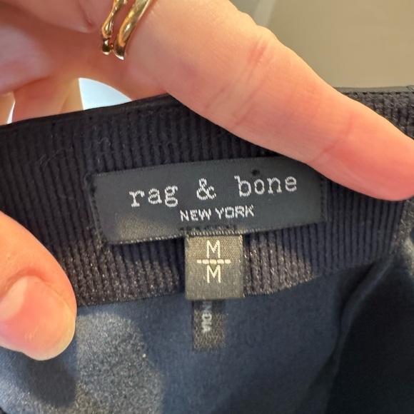 Rag & Bone Nina Faux Leather Pants - Size M - Picture 7 of 9